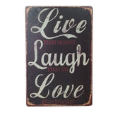 Wine / Whiskey / Beer / Cocktail Vintage Tin Sign Metal Sign Bar / Pub / Garage Metal Plate Metal Wall Decoration - one46.com.au