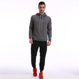 Hoodie Men Hoody Male Long Sleeve Solid Color Hooded Men's Sweatshirt Mens Hoodies Tracksuit Sweat Coat Casual moletom masculino - one46.com.au