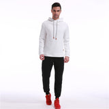 Hoodie Men Hoody Male Long Sleeve Solid Color Hooded Men's Sweatshirt Mens Hoodies Tracksuit Sweat Coat Casual moletom masculino - one46.com.au