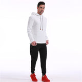 Hoodie Men Hoody Male Long Sleeve Solid Color Hooded Men's Sweatshirt Mens Hoodies Tracksuit Sweat Coat Casual moletom masculino - one46.com.au