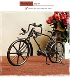 ZAKKA Style Bicycle Metal Figurines Household Decor Desktop DIY Bicycle CraftDecoration Figurines For Friend Birthday Best Gift - one46.com.au