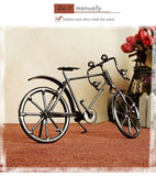 ZAKKA Style Bicycle Metal Figurines Household Decor Desktop DIY Bicycle CraftDecoration Figurines For Friend Birthday Best Gift - one46.com.au