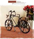 ZAKKA Style Bicycle Metal Figurines Household Decor Desktop DIY Bicycle CraftDecoration Figurines For Friend Birthday Best Gift - one46.com.au