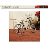 ZAKKA Style Bicycle Metal Figurines Household Decor Desktop DIY Bicycle CraftDecoration Figurines For Friend Birthday Best Gift - one46.com.au