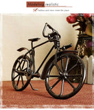 ZAKKA Style Bicycle Metal Figurines Household Decor Desktop DIY Bicycle CraftDecoration Figurines For Friend Birthday Best Gift - one46.com.au