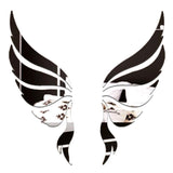 Acrylic Mirror 3D Wall Stickers Angel Wings Wall Sticker Decal DIY Art Home Decoration Stickers for Bedroom Living Room - one46.com.au