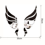 Acrylic Mirror 3D Wall Stickers Angel Wings Wall Sticker Decal DIY Art Home Decoration Stickers for Bedroom Living Room - one46.com.au