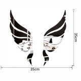 Acrylic Mirror 3D Wall Stickers Angel Wings Wall Sticker Decal DIY Art Home Decoration Stickers for Bedroom Living Room - one46.com.au