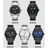 Top Brand Luxury Sports Quartz Watches Men's Waterproof Full Steel Wristwatch Fashion Casual Clock Male relogio Army Military - one46.com.au