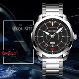 Top Brand Luxury Sports Quartz Watches Men's Waterproof Full Steel Wristwatch Fashion Casual Clock Male relogio Army Military - one46.com.au