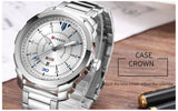 Top Brand Luxury Sports Quartz Watches Men's Waterproof Full Steel Wristwatch Fashion Casual Clock Male relogio Army Military - one46.com.au