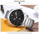 Top Brand Luxury Sports Quartz Watches Men's Waterproof Full Steel Wristwatch Fashion Casual Clock Male relogio Army Military - one46.com.au