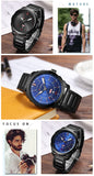 Top Brand Luxury Sports Quartz Watches Men's Waterproof Full Steel Wristwatch Fashion Casual Clock Male relogio Army Military - one46.com.au