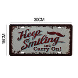 Vintage Metal Tin Sign Keep Calm Drink Beer Retro Plaque Poster Bar Pub Club Wall Tavern Garage Home Decoration 15*30cm - one46.com.au