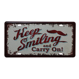 Vintage Metal Tin Sign Keep Calm Drink Beer Retro Plaque Poster Bar Pub Club Wall Tavern Garage Home Decoration 15*30cm - one46.com.au
