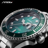 SINOBI Wrist watches Luxury Stainless Steel Watch Men Watch Fashion Luminous Men's Watch saat relogio masculino erkek kol saati - one46.com.au