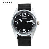SINOBI Fashion Nylon Strap Sports Watch Men Watch Waterproof Military Watches Men's Watch saat relogio masculino reloj hombre - one46.com.au
