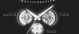SINOBI Wrist Watch Men Fashion Waterproof Military Watch Luminous Men's Watch Full Steel Sport Watches Clock saat reloj hombre - one46.com.au