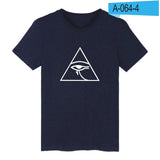 Print Graphical Short Sleeve Cotton T Shirt Men O Neck Streetwear Casual Tee Shirt Men Funny Fashion High Quality T-shirt Men - one46.com.au