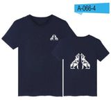 Print Graphical Short Sleeve Cotton T Shirt Men O Neck Streetwear Casual Tee Shirt Men Funny Fashion High Quality T-shirt Men - one46.com.au