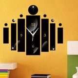 Creative Acrylic Digital Wall Clock Mirror Wall Sticker Clocks Living Room Clock Modern Needle Clock Home Decoration E5M1 - one46.com.au