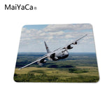 MaiYaCa Airplane Landing  Computer Mouse Pad Mousepads Decorate Your Desk Non-Skid Rubber Pad - one46.com.au