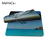 MaiYaCa Airplane Landing  Computer Mouse Pad Mousepads Decorate Your Desk Non-Skid Rubber Pad - one46.com.au