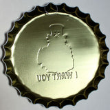 [ Mike86 ] WAVE Bottle Cap Iron Painting Vintage tin sign Pub Room Gift Party Store Wall Decor 40 CM BG-36 - one46.com.au
