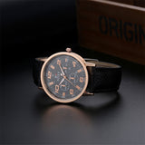 SOXY Brand Watch Fashion Cool Sport Watches Men Leather Quartz Watch Hombre Luxury Gold Wrist Watch Hour Clock relogio masculino - one46.com.au