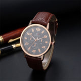 SOXY Brand Watch Fashion Cool Sport Watches Men Leather Quartz Watch Hombre Luxury Gold Wrist Watch Hour Clock relogio masculino - one46.com.au