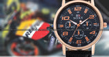 SOXY Brand Watch Fashion Cool Sport Watches Men Leather Quartz Watch Hombre Luxury Gold Wrist Watch Hour Clock relogio masculino - one46.com.au