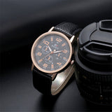 SOXY Brand Watch Fashion Cool Sport Watches Men Leather Quartz Watch Hombre Luxury Gold Wrist Watch Hour Clock relogio masculino - one46.com.au