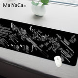 MaiYaCa Simple Design Speed Gun parts Game MousePads Computer Gaming Mouse Pad Gamer Play Mats Version Mousepad - one46.com.au