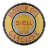 Round Retro Metal Plaques Vintage Metal Tin Signs Poster For Coffee Bar Decorative Iron Wall Art Merry Christmas Ornaments - one46.com.au