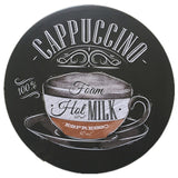 Round Retro Metal Plaques Vintage Metal Tin Signs Poster For Coffee Bar Decorative Iron Wall Art Merry Christmas Ornaments - one46.com.au
