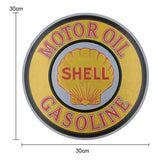 Round Retro Metal Plaques Vintage Metal Tin Signs Poster For Coffee Bar Decorative Iron Wall Art Merry Christmas Ornaments - one46.com.au