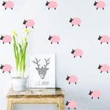 Lovely Sheep Ice Cream Wall Sticker Vinyl Wall Art Stickers Nursery Room Decor Removable wall stickers for kids rooms - one46.com.au