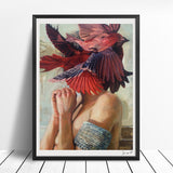 Renaissance Oil Painting Art Prints and Posters on Canvas Wall Art Pictures Girl Portrait For Living Room Europe Decoration - one46.com.au