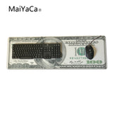 MaiYaCa Newest Usdollar 100 Pad mouse pad to Mouse Notbook Computer Mousepad Custom With Locking Edge Gaming Mouse pads Gamer - one46.com.au