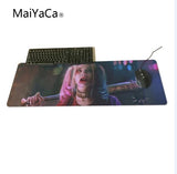 MaiYaCa Mouse pad 900*400mm Speed Keyboard Mat mousepad Gaming mouse pad Desk Mat for Harley Quinn Game player Desktop PC - one46.com.au