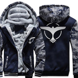 man's plus size tracksuits Winter Warm dark blue Hoodies wool liner Hooded Coat men Thick Zipper Jacket Sweatshirts 2019 M-4XL - one46.com.au