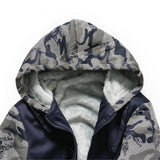 man's plus size tracksuits Winter Warm dark blue Hoodies wool liner Hooded Coat men Thick Zipper Jacket Sweatshirts 2019 M-4XL - one46.com.au