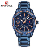 Top Brand NAVIFORCE Luxury Men Fashion Sports Watches Men's Quartz Date Clock Man Stainless Steel Wrist Watch Relogio Masculino - one46.com.au