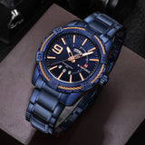 Top Brand NAVIFORCE Luxury Men Fashion Sports Watches Men's Quartz Date Clock Man Stainless Steel Wrist Watch Relogio Masculino - one46.com.au