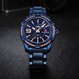 Top Brand NAVIFORCE Luxury Men Fashion Sports Watches Men's Quartz Date Clock Man Stainless Steel Wrist Watch Relogio Masculino - one46.com.au