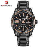 Top Brand NAVIFORCE Luxury Men Fashion Sports Watches Men's Quartz Date Clock Man Stainless Steel Wrist Watch Relogio Masculino - one46.com.au