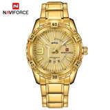 Top Brand NAVIFORCE Luxury Men Fashion Sports Watches Men's Quartz Date Clock Man Stainless Steel Wrist Watch Relogio Masculino - one46.com.au