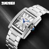 SKMEI Hot Sales Ladies Watch Clock Women Watches Luxury Stainless Steel Analog Quartz Watch Women Relogio Feminino Montre Femme - one46.com.au
