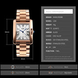SKMEI Hot Sales Ladies Watch Clock Women Watches Luxury Stainless Steel Analog Quartz Watch Women Relogio Feminino Montre Femme - one46.com.au