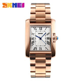 SKMEI Hot Sales Ladies Watch Clock Women Watches Luxury Stainless Steel Analog Quartz Watch Women Relogio Feminino Montre Femme - one46.com.au